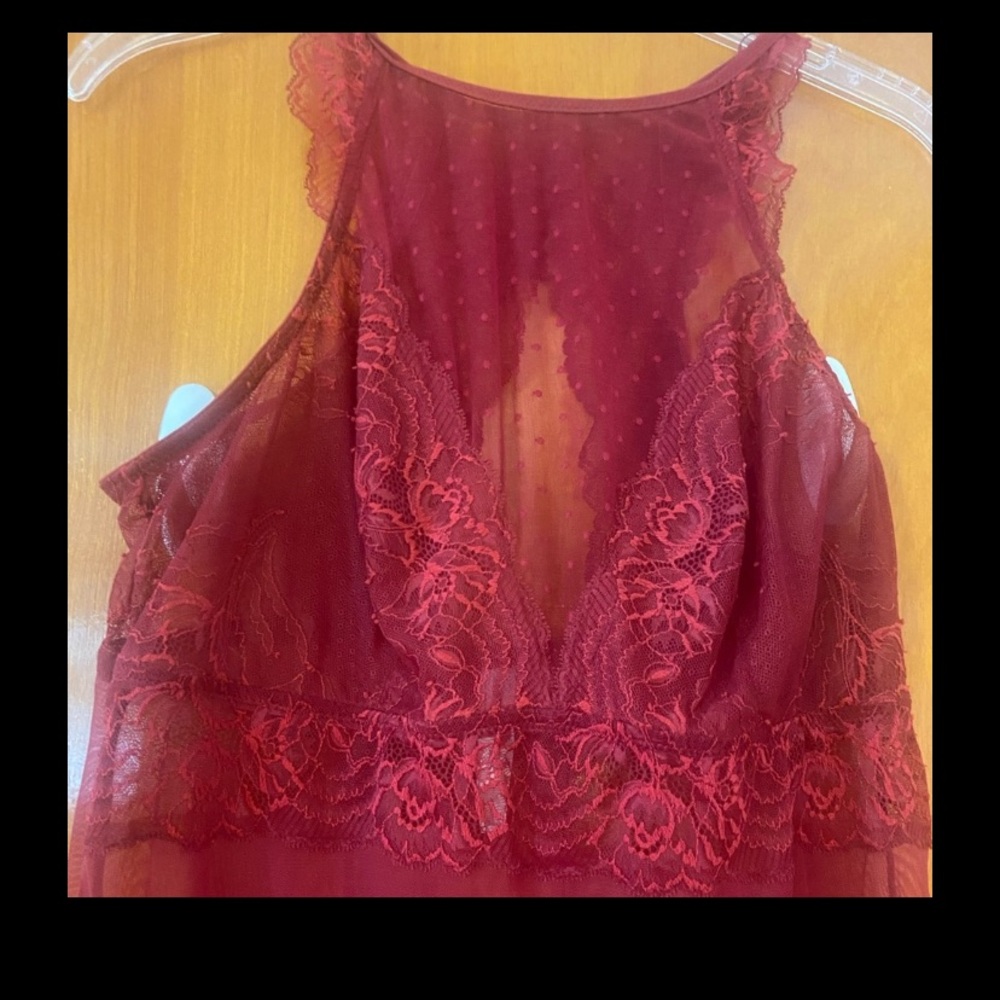 NWOT🔥Auden Raspberry Chemise - Picture 3 of 4